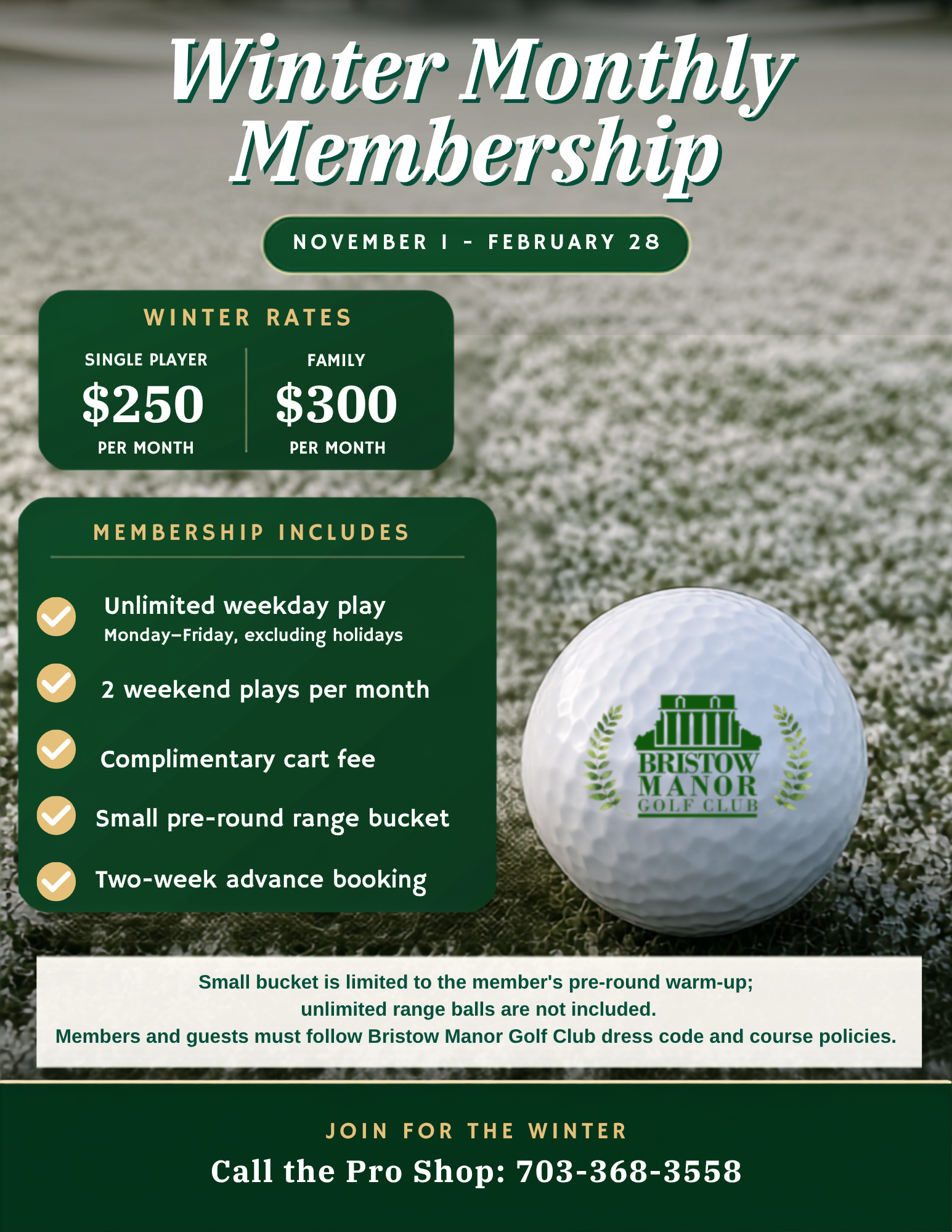 Winter Membership